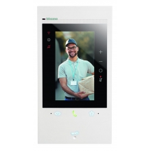 VIDEOCITOFONO VIVAVOCE 2 FILI DISPLAY LCD TOUCH SCREEN CLASSE 300EOS WITH NETATMO - BTICINO 344842 product photo