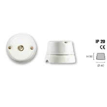 GI GAMBARELLI PRESA COASSIALE TV PORCELLANA 9,5 MASCHIO - G.I. GAMBARELLI 00241 product photo