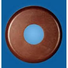 GI GAMBARELLI COPPIA ROSETTE FORATE NOCE DIAMETRO 80MM - G.I. GAMBARELLI 01113 product photo