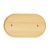 ROSETTA IN LEGNO GREZZO PER SCATOLA INCASSO 3 MODULI - G.I. GAMBARELLI 01137 product photo Photo 01 2XS