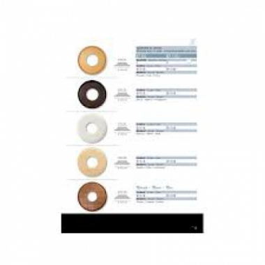 ROSETTA IN LEGNO GREZZO PER SCATOLA INCASSO 3 MODULI - G.I. GAMBARELLI 01137 product photo Photo 02 3XL