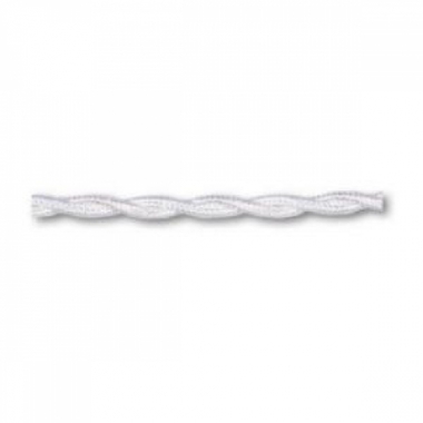 CAVO TRECCIA BIANCO MM 3 X 2.5 1 METRO - G.I. GAMBARELLI 10013 product photo Photo 01 3XL