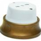 PRESA BIPASSO IN PORCELLANA E OTTONE FUSION - G.I. GAMBARELLI 31.200.00 product photo