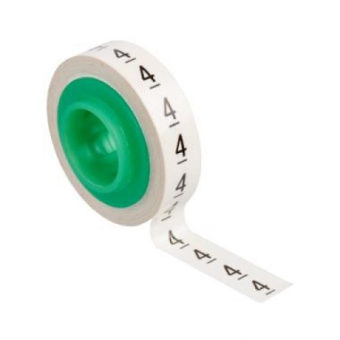 MARCATORE CAVI NASTRI IDENTIFICAZIONE RICAMBI NUMERO 4 - 3M ITALIA SDR4 product photo Photo 01 3XL