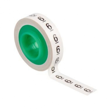 MARCATORE NASTRI IDENTIFICAZIONE RICAMBI NUMERO 6 - 3M ITALIA SDR6 product photo Photo 01 3XL