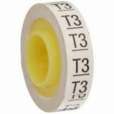 MARCATORE CAVI NASTRI IDENTIFICAZIONE BIANCO - 3M ITALIA SDRT product photo Photo 01 3XL