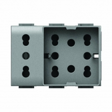 SIDE UNIKA COMPATIBILE CON BTICINO LIVINGLIGHT, 250 V, TECH - 4 BOX 4B/AM/H21/XL product photo