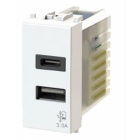 USB 3.0 COMPATIBILE BTICINO MATIX BIANCA - 4 BOX 4B.AM.USB.30 product photo