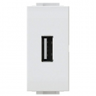 CARICATORE USB 2.4A PER BTICINO LIVINGLIGHT BIANCA - 4 BOX 4B/N/USB/24 product photo