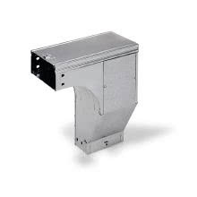 DEVIAZIONE  90 SGHEMBA SX DISCESA 500X75MM ZINCATA - ABB 07597 - ABB 07597 product photo