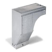 DEVIAZIONE  90 SGHEMBA DX DISCESA 75X75MM ZINCATA - ABB 07611 - ABB 07611 product photo