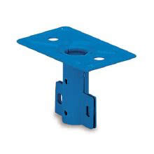 PIASTRA CON COLLEGAMENTO STRINGI TUBO D.22MM ZINCATA - ABB 07978 - ABB 07978 product photo