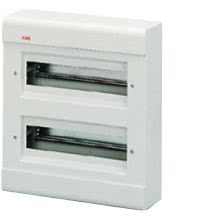 CENTRALINO PARETE EUROPA IP40 S/P 24 MODULI R7035 - ABB 12434 product photo