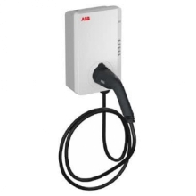 STAZIONE RICARICA AUTO ELETTRICHE TERRA AC WALLBOX 7,4KW 1 CAVO CON CONNETTORE T2 RFID - ABB 6AGC082155 product photo