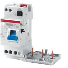 Blocco Differenziale per Interruttore S200 A 63A 30mA 3P - ABB DDA203A63/003 product photo