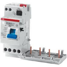 DDA204 A 63A 500MA BLOCCO DIFFERENZIALE 4P - ABB DDA204A6305 product photo