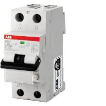 DS201 L INTERRUTTORE DIFFERENZIALE MAG.4,5KA 1P+N AC C20 30MA - ABB DS201LAC20003 product photo