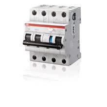 DS203NC L INT DIF MAG 4,5KA 3P+N AC C10 300 - ABB DS3NLC10AC300 - ABB DS3NLC10AC300 product photo