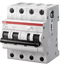 Interruttore Magnetotermico Differenziale 4,5kA, AC, Curva C 25A 300mA 3P+N - ABB DS3NLC25AC300 product photo