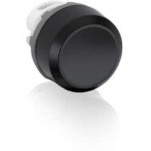 ABB Sace - Pulsante non luminoso, nero, instabile, a filo - ABB MP1/10B product photo