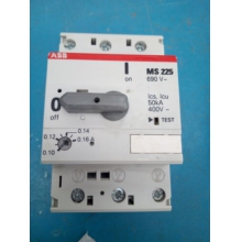 INTERRUTTORE SALVAMOTORE IN 0,10-0,16 A MS225 3P 50KA - ABB MS225/0,16 product photo