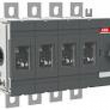 INTERRUTTORE SEZIONATORE ROTATIVO 4P 250A COM.FRONT.INST.PIASTRA - ABB OT250E40 product photo