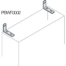 N.2 staffe per fissaggio a parete - ABB PBWF0002 product photo