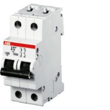 INTERRUTTORE MAGNETOTERMICO AUTOMATICO 25KA 2P CURVA C 16A - ABB S202P/C16 product photo