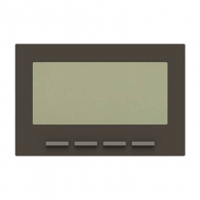 CRONOTERMOSTATO DIGITALE ZENIT N2340 AN AD INCASSO ANTRACITE - ABB Z1203AN product photo