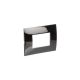 PLACCA 3 MOD. METAL BLACK LUCIDO - ABB 2CSK0317CH product photo Photo 05 2XS