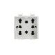 PRESA SIDE (1 SCHUKO + 2 BIVALENTI) - ABB 2CSK1193CH product photo Photo 01 2XS