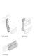 N.4 supporti in metallo per canalina orizzontale - ABB AD1037 product photo Photo 01 2XS