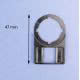 TARGHETTA PLASTICA NERA 47MM - ABB KA1/8120 product photo Photo 01 2XS