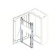 Supporti per il montaggio dei pannelli 25 moduli su 6 file 1200x600 mm (HxL) - ABB KD1260K product photo Photo 01 2XS