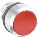MP1-30R Pulsante non luminoso, rosso, instabile, a filo (ghiera in metallo cromato) - ABB KZ 003 1 product photo Photo 01 2XS