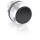 MP1-30B Pulsante non luminoso, nero, instabile, a filo (ghiera in metallo cromato) - ABB KZ 013 0 product photo Photo 01 2XS