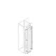 Porta interna cieca per vano cavi esterno H=1800mm L=300mm - ABB PDCB1830 product photo Photo 01 2XS