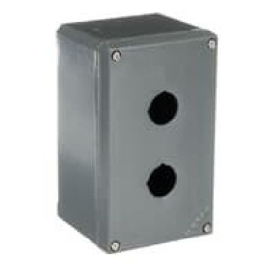 PULSANTIERA METALLICA 2 FORI - ABB 080SP2 - ABB 080SP2 product photo Photo 01 3XL