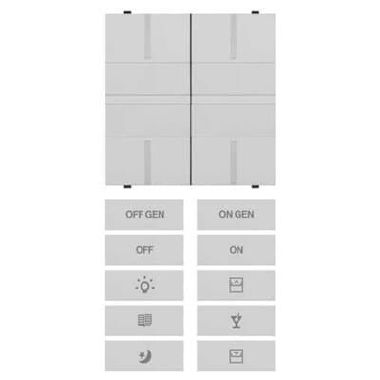 ABB SACE S.P.A. 2CSYE1106C - Attuatore 2 relè 8 A 2 comandi, bianco - ABB 2CSYE1106C - ABB 2CSYE1106C product photo Photo 01 3XL
