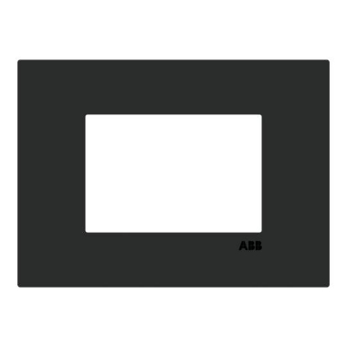 Z2373.1 NS Placca acciaio Nero 3M - ABB Z0310NS product photo Photo 01 3XL