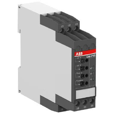 CM-PVS.41S Tens. di controllo da 300-500V c.a. 50/60 Hz, Alim=Vn sequenza e mancanza fase, max e minV reg., 2 c/o con temp. - vite - ABB CM/PVS/41S product photo Photo 01 3XL
