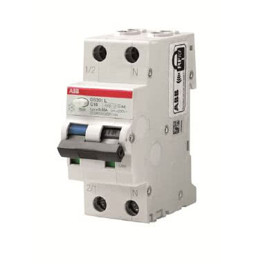 DS201 L INT.DIF.MAGN.4,5KA 1P+N APR C10 30M - ABB DS201LC10APR30 - ABB DS201LC10APR30 product photo Photo 01 3XL