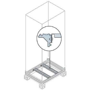 COPPIA TRAVERSE X BASE P.400MM - ABB EB4100 - ABB EB4100 - ABB EB4100 product photo Photo 01 3XL