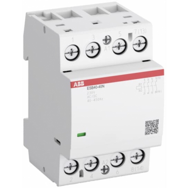 CONTATTORE MODULARE 12V C.C./C.A. - ABB ESB4040N14 product photo Photo 01 3XL