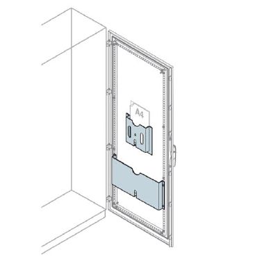TASCA PORTASCHEMI METALLO PORTA L=800 - ABB EV1072K - ABB EV1072K - ABB EV1072K product photo Photo 01 3XL