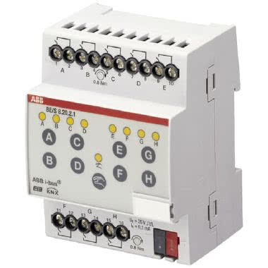 BE/S8.20.2.1 Terminale d'ingresso binario, 8 canali, scansione - ABB BE/D8/20/2/1 product photo Photo 01 3XL