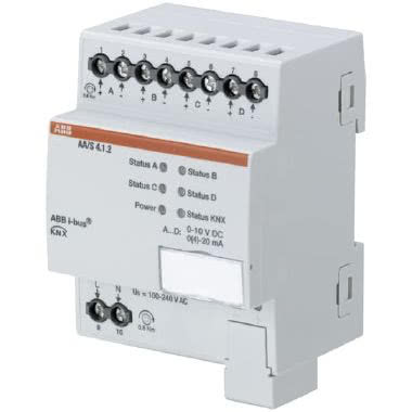 AA/S 4.1.2 ATTUATORE ANALOGICO 4 CANALI - ABB KNXF0025 - ABB KNXF0025 - ABB KNXF0025 product photo Photo 01 3XL