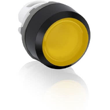 PULS.RASATO LUMIN.GIALLO INSTAB.GH.PLAST.NERO - ABB MP1/11Y - ABB MP1/11Y product photo Photo 01 3XL