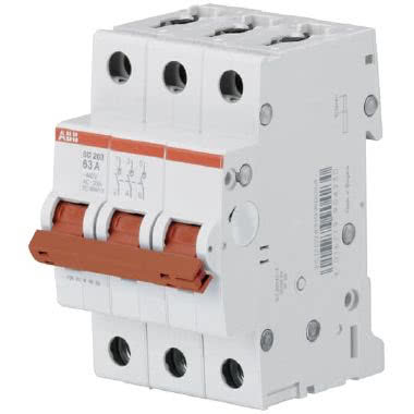 INTERRUTTORE-SEZIONATORE  3P 25A - ABB SD203/25 product photo Photo 01 3XL