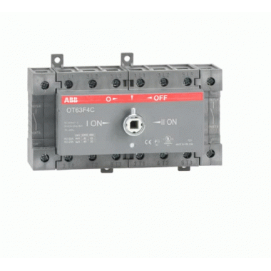 SEZIONATORE 4P COMMUTATORE 63A - ABB OT63F4C product photo Photo 01 3XL